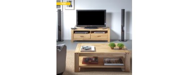 Camif: Ensemble table basse et meuble TV Luminescence à 446€ au lieu de 470€