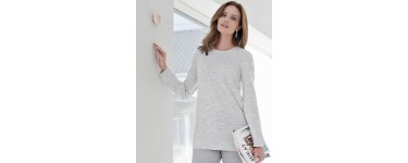 Damart: Pull maille moulinée brillante à 14,90€ au lieu de 29,99€