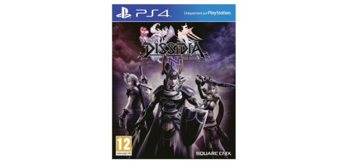 Micromania: Jeu PS4 - Dissidia Final Fantasy: Steelbook Edition, à 29,99€ au lieu de 69,99€