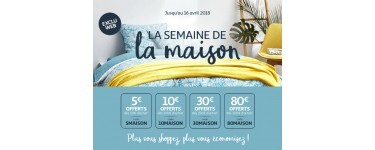 Auchan: Jusqu'à -80€ offerts sur une sélection Meuble et literie, Linge de maison, Electroménager et Cuisine