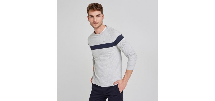 Jules: Tee-shirt manches longues sport à 13€ au lieu de 25,99€