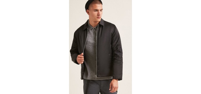 Forever 21: Veste brodée à 16,99€ au lieu de 34€