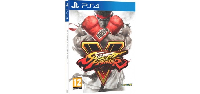 Fnac: Jeu Street Fighter V Edition Steelbook PS4 à 17,49€ 