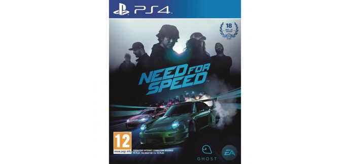 Maxi Toys: Jeu PS4 - Need For Speed 2016, à 14,98€ au lieu de 19,99€