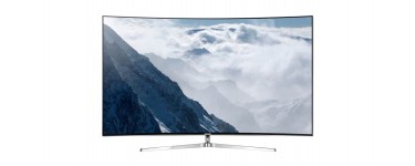 EasyLounge: Téléviseur incurvé UHD 4K  - SAMSUNG UE55KS9000, à 1599€ au lieu de 2490€