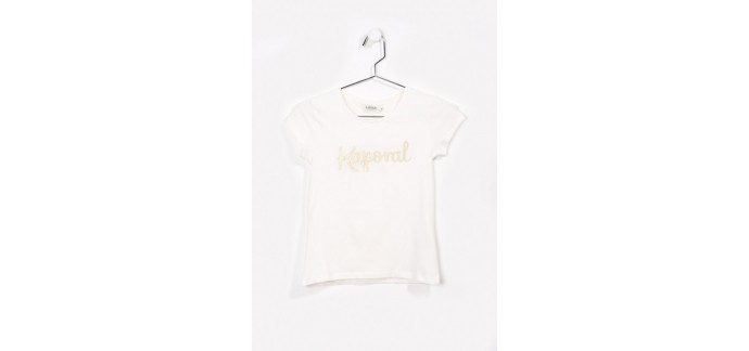 Kaporal Jeans: Tee-shirt imprimé en coton jersey à 9,50€ au lieu de 19€
