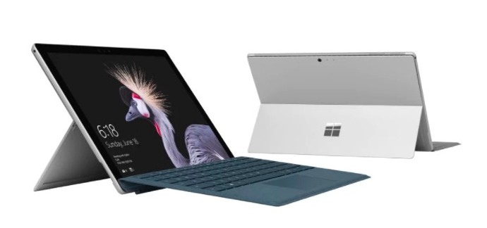 Microsoft: Pack PC Portable Surface Pro avec clavier Type Cover à 799€ au lieu de 1098,99€