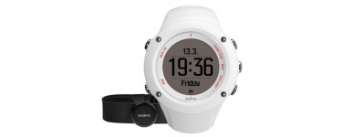 Alltricks: Montre GPS SUUNTO Ambit3 Run HR Blanc + Ceinture cardiaque Smart Sensor, à 184,99€ au lieu de 300€