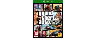 Fnac: Jeu XBOX One - GTA V (Grand Theft Auto V), à 34,99€ au lieu de 69,99€