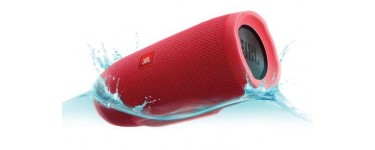 JBL: Enceinte Bluetooth Portable - JBL Charge 3 Rose, à 117€ au lieu de 199€