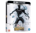 Zavvi: Blu-Ray 4K UHD - Black Panther Steelbook (Edition Limitée), à 38,65€ au lieu de 45,65€ [Précommande]