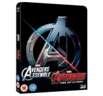 Zavvi: Blu-Ray - Coffret Avengers 3D (+2D) Steelbook Edition Limitée, à 40,95€ au lieu de 47,99€