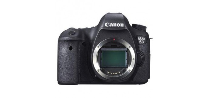 Fnac: Reflex Canon EOS 6D Boîtier Nu à 1099,99€ au lieu de 1649,99€ 