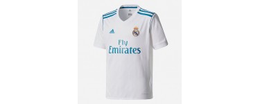 Intersport: Maillot football homme domicile Real Madrid 2017/2018 Adidas à 53,99€ au lieu de 89,99€