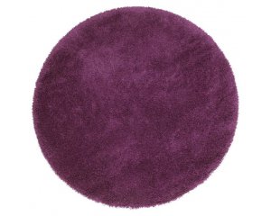 Alinéa: Tapis Shaggy rond D160cm violet à 53,94€ au lieu de 89,90€