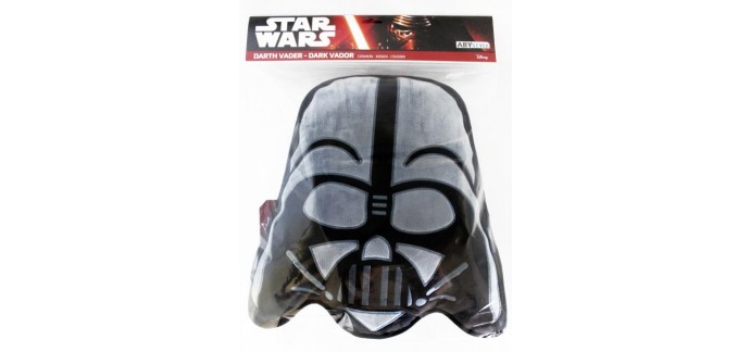 Fnac: Coussin peluche Darth Vador Star Wars Abystyle 35 cm à 4,80€ 