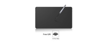 Amazon: Tablette de dessin graphique Huion Inspiroy H950P, 8 touches à 62,39€ au lieu de 77,99€