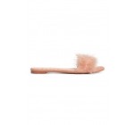 H&M: Sandales façon mules couleur rose poudré au prix de 6,99€ au lieu de 19,99€