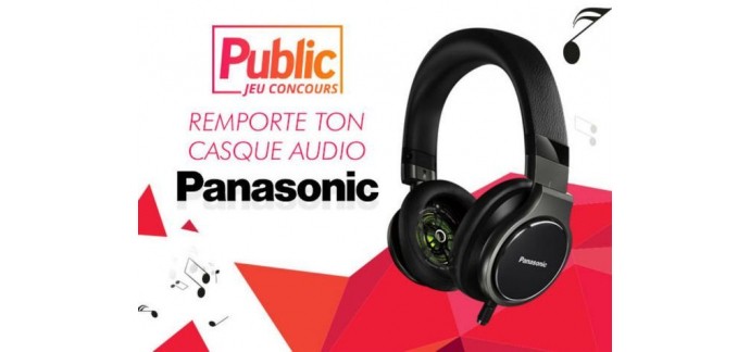 Public: Tentez de gagner un casque audio Panasonic Hifi DJ RP-HD10
