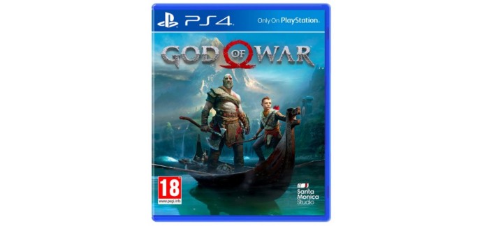 Amazon: [Précommande] God Of War sur PS4, à 49,99€ au lieu de 69,99€