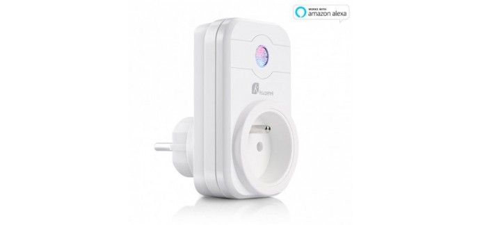 Rosegal: Prise connectée et programmable Houzetek SWA1 - Plug FR à 6,94€ au lieu de 12€