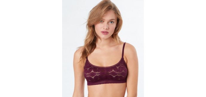 Etam: Shadow - Bralette en dentelle à 20,99€ au lieu de 29,99€