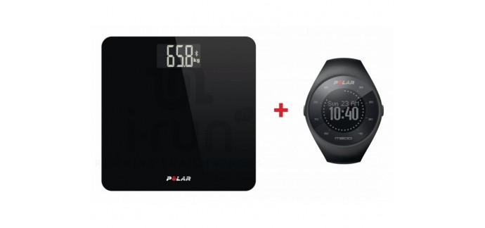 i-Run: Pack Polar balance + montre M200 à 199€ au lieu de 248€