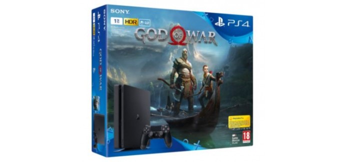 Boulanger: Console PS4 Sony Slim 1TO + God Of War + Casque gamer Konix à 359,99€ au lieu de 374,98€