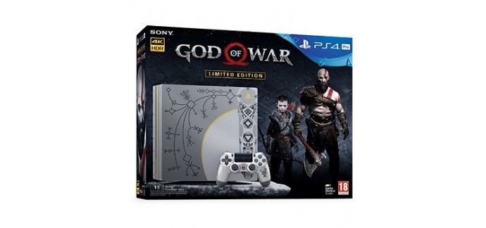 Boulanger: Console PS4 Sony Pro 1To Edition Spéciale + God Of War à 399,99€ au lieu de 469,99€