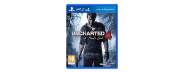 Rakuten: Uncharted 4: A Thief's End sur PS4 à 19,99€ livraison comprise
