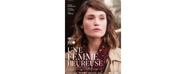 Le Journal des Femmes: 20 lots de 2 places de cinéma pour le film "Une femme heureuse" à gagner