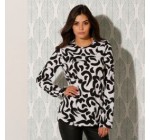 Excedingue: Blouse imprimée manches longues à 4,99€