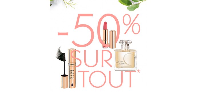 Yves Rocher: -50% sur tout le site