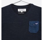 Kaporal Jeans: Tee-shirt rayé avec poche poitrine à 24,50€ au lieu de 35€