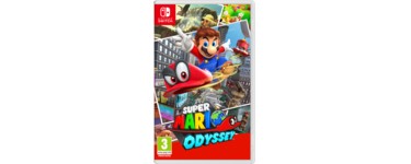 Rue du Commerce: NINTENDO - Super Mario Odyssey - Switch à 49,90€ au lieu de 69,90€
