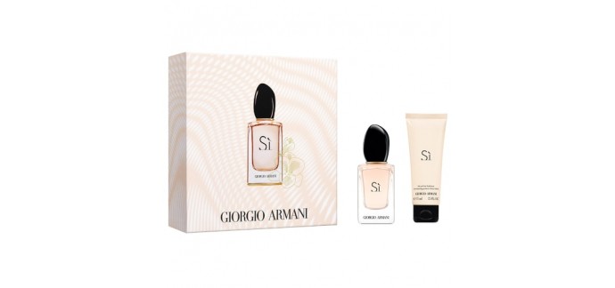 Nocibé: Giorgio Armani - Coffret Si Eau de Parfum d'une valeur de 43,87€ au lieu de 58,50€