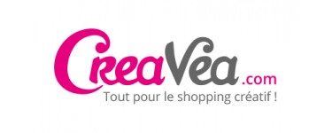 Creavea: Jusqu'à 12€ de bons d'achats crédités pour votre commande de 40€ minimum