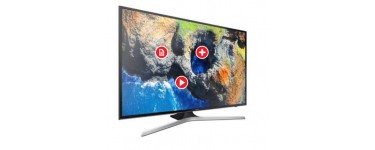 Darty: TV LED  SAMSUNG 43MU6105 4K UHD à 549€ au lieu de 599€