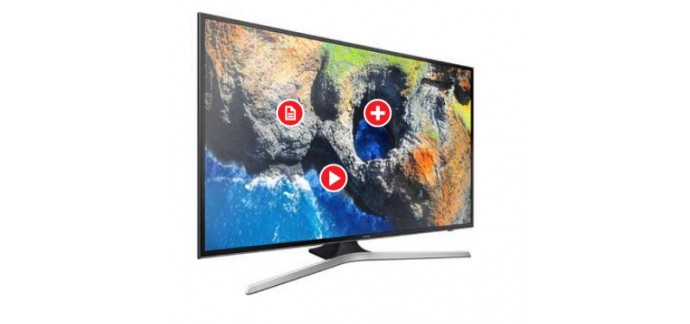 Darty: TV LED  SAMSUNG 43MU6105 4K UHD à 549€ au lieu de 599€