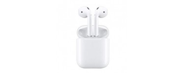 Rue du Commerce: Ecouteurs Intra-auriculaire Bluetooth Apple AirPods à 137,90€