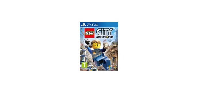 Micromania: Jeu LEGO City Undercover Ps4 à 29,99€ au lieu de 39,99€
