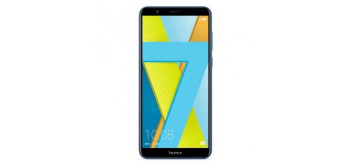 Fnac: Smartphone Honor 7X Double SIM 64 Go Bleu à 249€ au lieu de 269€