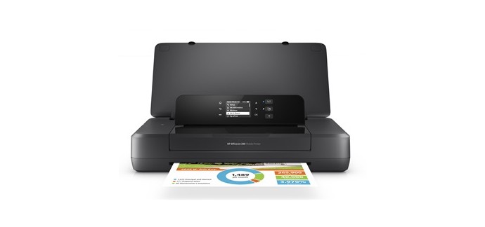 Hewlett-Packard (HP): 29% de réduction sur cette Imprimante portable HP Officejet 200