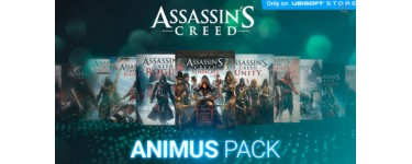 Ubisoft Store: Pack de jeux PC Assassin’s Creed Animus à 285,17€ au lieu de 316,86€ 