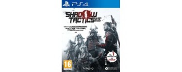 Micromania: Jeu Shadow Tactics Blades of the Shogun sur PS4 à 19,99€ au lieu de 21,99€