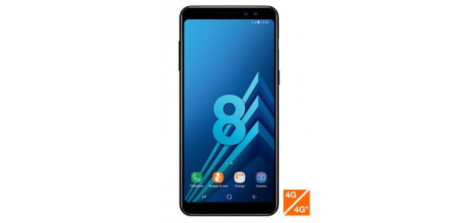 Orange: 70€ remboursés pour l'achat de ce smartphone Samsung Galaxy A8 noir