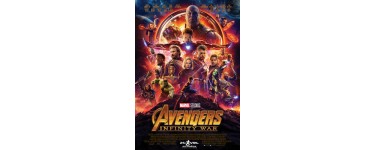 NRJ: 20 lots de 2 places de cinéma pour le film "Avengers : Infinity War" à gagner
