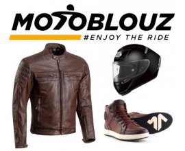 Motoblouz: -10€ dès 99€, - 15€ dès 120€, - 30€ dès 200€ et - 50€ dès 300€ d'achat d'équipement moto
