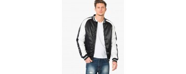 GÉMO: Blouson bicolore fermeture zippée à 24,99€ au lieu de 49,99€