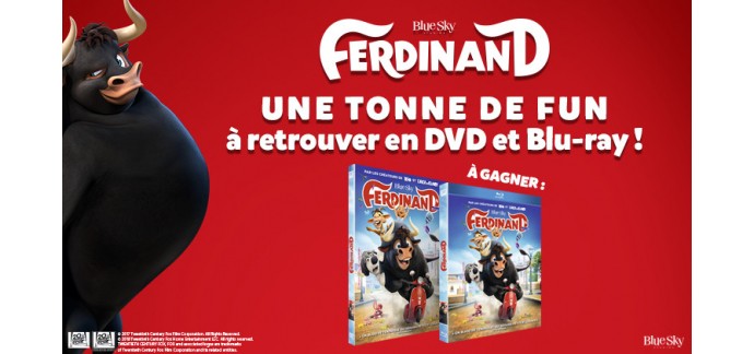 Gulli: A gagner des DVD et blu-ray du dessin animé Ferdinand